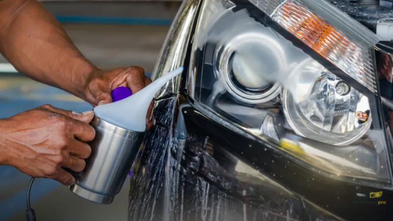 Restauración de faros — Car Wash Benalmádena 